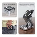 3-in-1 desktop wireless charging stand